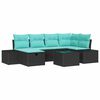 vidaXL Sofa Set 3 stk. Poly-Rattan
