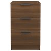 vidaXL Nachttisch Braun Eichen-Optik 40x36x65 cm