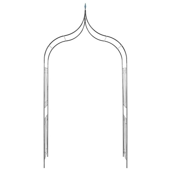 vidaXL Rosenbogen mit Deko-Spitzen Dunkelgr&uuml;n