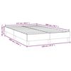vidaXL Boxspringbettgestell Taupe 120x200 cm Stoff