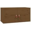 vidaXL Wandschrank Honigbraun 60x30x30 cm Massivholz Kiefer