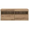 vidaXL TV-Wandschrank Artisan-Eiche 100 x 30 x 40 cm Holzwerkstoff
