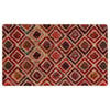 vidaXL Teppichl&auml;ufer MARSA Mehrfarbig 100 x 200 cm Polyester und PVC