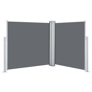 vidaXL Ausziehbare Seitenmarkise Anthrazit 100 x 600 cm