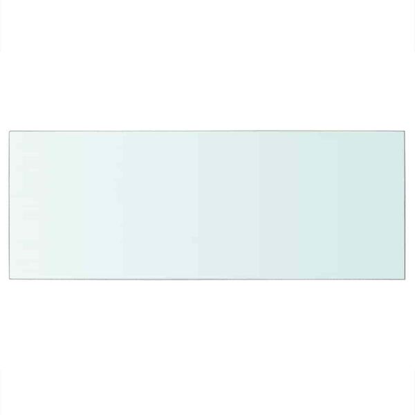 vidaXL Regalb&ouml;den 2 Stk. Glas Transparent 60x25 cm