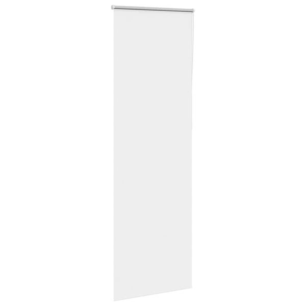vidaXL Verdunkelungsrollo Wei&szlig; 65x210cm Stoffbreite 60,7 cm Polyester