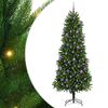 vidaXL Weihnachtsbaum mit 300 LEDs mit St&auml;nder Gr&uuml;n 240 cm PE