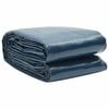 vidaXL Treibende Pool-Solarplane PE 400x200 cm Schwarz und Blau