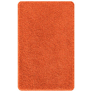 vidaXL Rutschfeste Badmatte Orange 60 x 90 cm PP