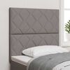 vidaXL Kopfteil Taupe 90 cm Stoff