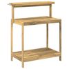 vidaXL Outdoor Umtopfbank 86,5 x 48,5 x 106 cm Massivholz Akazie Wei&szlig;