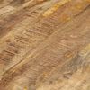 vidaXL Satztische 2 Stk. Rohes Mangoholz