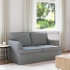 vidaXL Sofa Hellgrau Gesamtabmessungen: 144 x 80 x 85 cm (B x T x H)
