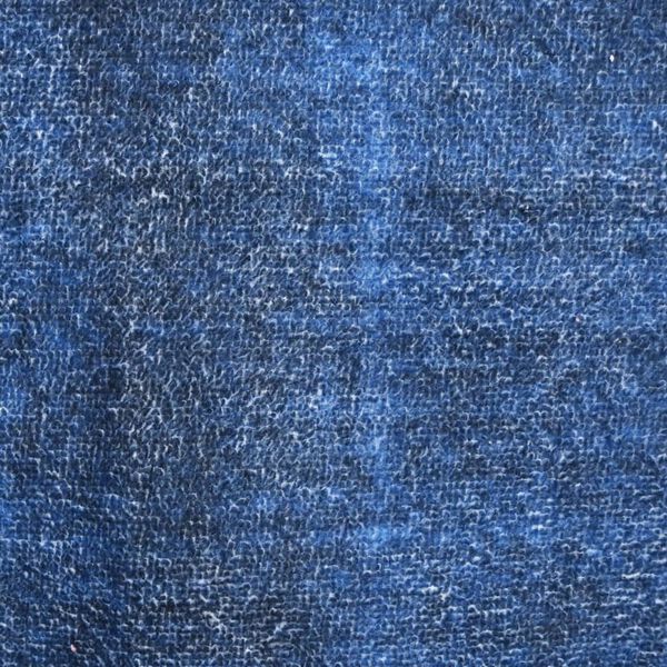 vidaXL Teppich Waschbar Faltbar Marineblau 200x300 cm Polyester