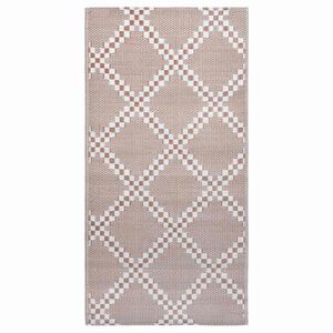vidaXL Outdoor-Teppich ARAKIL Braun 160x230 cm PP