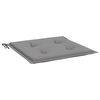 vidaXL Gartenstuhl-Kissen 4 Stk. Grau 40x40x4 cm Oxford-Gewebe
