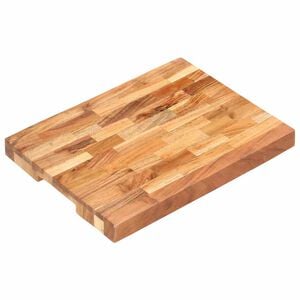vidaXL Hackblock 40&times;30&times;4 cm Akazie Massivholz