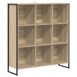 vidaXL B&uuml;cherregal Sonoma 99,5 x 30 x 108,5 cm Holzwerkstoff