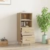 vidaXL Sideboard Sonoma-Eiche 34,5x34x90 cm Holzwerkstoff
