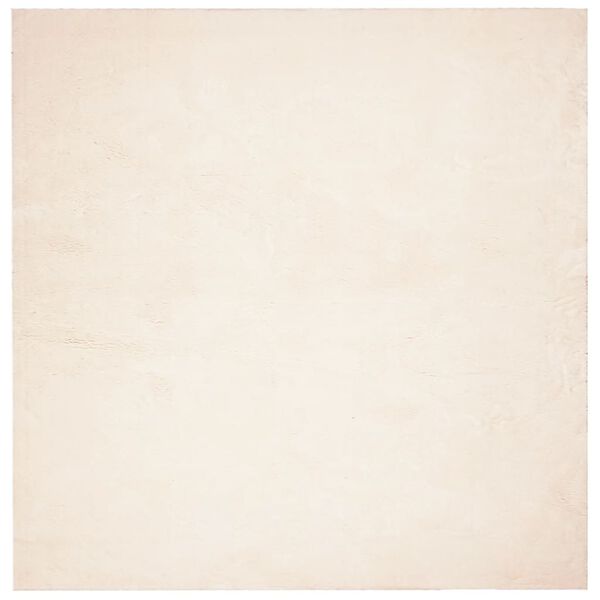 vidaXL Teppich HUARTE Kurzflor Weich und Waschbar Beige 240x240 cm