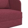 vidaXL Schlafsofa 60cm Weinrot Stoff