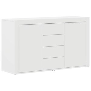 vidaXL Sideboard Wei&szlig; 120 x 36 x 69 cm Holzwerkstoff