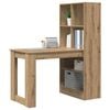 vidaXL Schreibtisch Artisan-Eiche 122 x 67 x 145 cm Holzwerkstoff