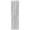 vidaXL Bücherregal Grau Sonoma 66x31x112 cm Holzwerkstoff