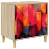 vidaXL Badezimmerschrank HEESCH Sonoma 60 x 40 x 60 cm Holzwerkstoff