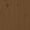 vidaXL Highboard Honigbraun 89x40x116,5 cm Massivholz Kiefer