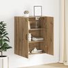 vidaXL Wandschrank Artisan-Eiche 69,5 x 34 x 90 cm Holzwerkstoff