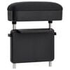 vidaXL Universal-Autoarmlehne Schwarz 23x8x(30-38) cm ABS