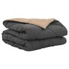 vidaXL Sommerdecke 220 x 155 cm Sommer 200 gsm Anthrazit und Taupe
