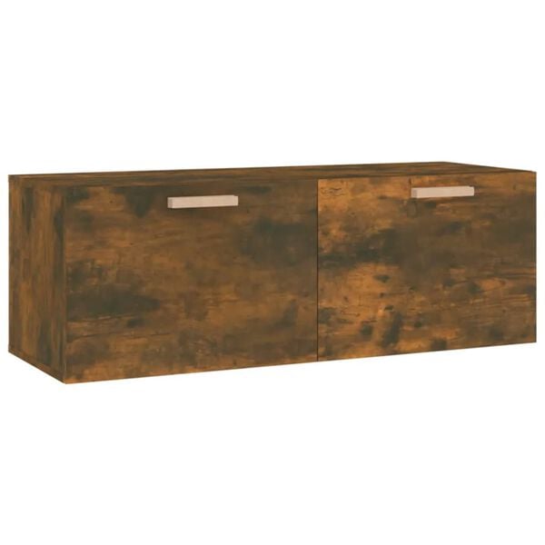 vidaXL Wandschrank R&auml;uchereiche 100x36,5x35 cm Holzwerkstoff