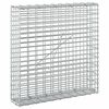 vidaXL Gabion mit 3,5 mm Draht und 5x2,5 cm Maschen 50x10x50 cm