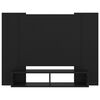 vidaXL TV-Wandschrank Schwarz 120x23,5x90 cm Holzwerkstoff