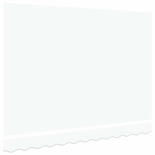 vidaXL Markisen-Ersatzstoff Weiß 300 x 250 cm Segeltuch
