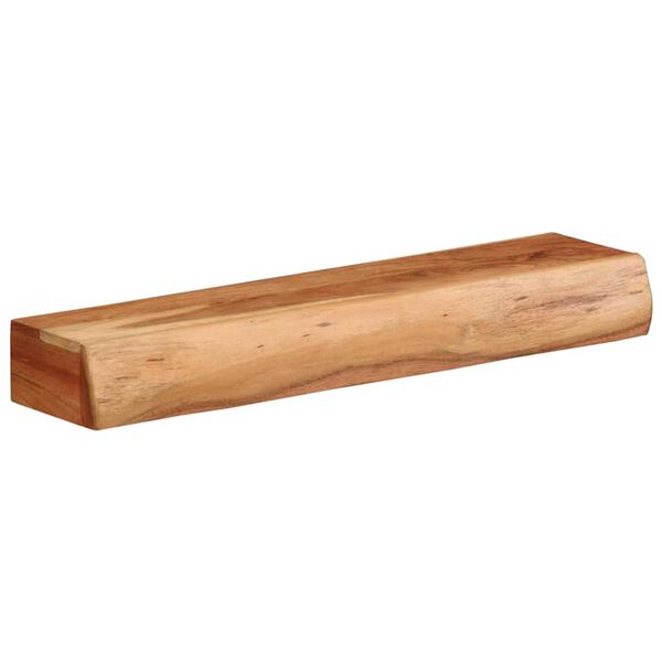 vidaXL Wandregale 2 Stk. 60x17x8 cm Massivholz Akazie