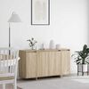 vidaXL Sideboard Sonoma-Eiche 135 x 41 x 75 cm Holzwerkstoff