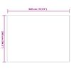 vidaXL Kunstfell Hasen Teppich Olite Rosa 240 x 340 cm Polyester