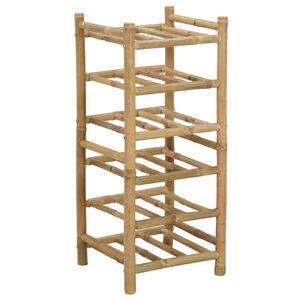 vidaXL Weinregal Bambus Natur