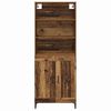 vidaXL Highboard 2 pcs Altholz Holzwerkstoff