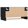 vidaXL Kleiderschrank Schwarz Eichen-Optik 70 x 32,5 x 35 cm