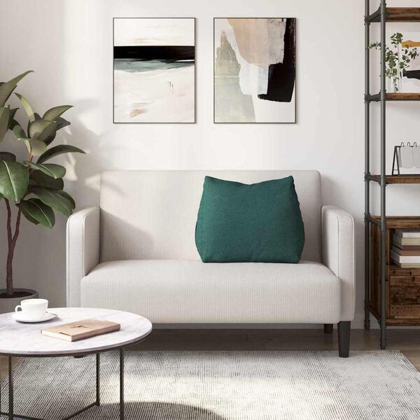 vidaXL R&uuml;ckenkissen Dunkelgr&uuml;n 60 x 20 x 50 cm Stoff