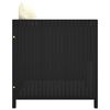 vidaXL 12-tlg. Garten-Lounge-Set mit Kissen Poly Rattan Schwarz