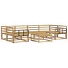 vidaXL Outdoor-Sofagarnitur 7 pcs Wei&szlig;