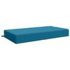 vidaXL Sitzkissen SOEST 100 % Polyester Hellblau 120 x 80 x 15 cm