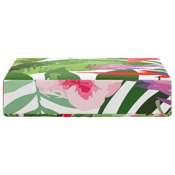 vidaXL Sitzkissen f&uuml;r Outdoor Bunt 40 x 40 x 8 cm 100 % Polyester