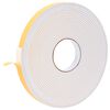 vidaXL Selbstklebendes Schaumstoffband Wei&szlig; 20 mm x 10 m CR-Schaum