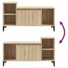 vidaXL TV-Schrank Sonoma-Eiche 100x35x55 cm Holzwerkstoff